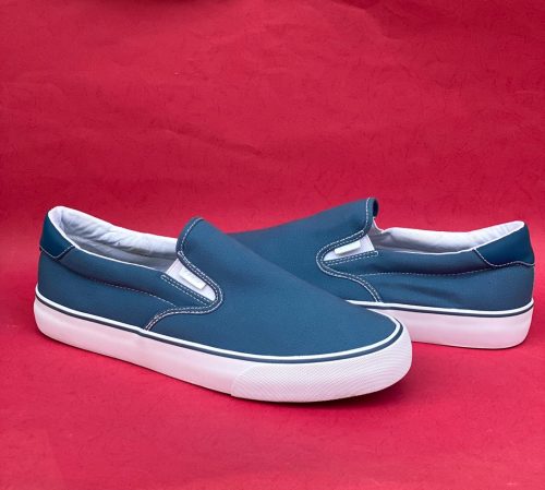 Lugz Comfort Slip On Sneakers In Blue - Fancy Soles