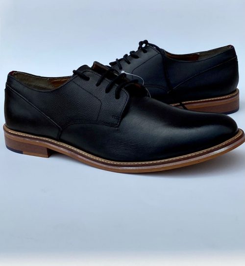 Teasing Compatible with faith Ben Sherman Mens Leather Shoe In Black - Fancy Soles