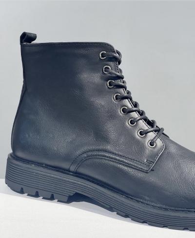 Memphis One Laced Boot In Black - Fancy Soles